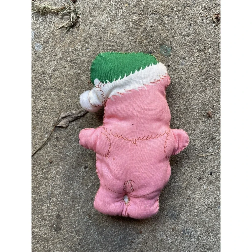 Vintage Cut And Stitch Handcrafted Christmas Carebear